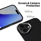 Tech-Protect Ion Carbon Magsafe θήκη για Apple iPhone 17 (Black/Silver)