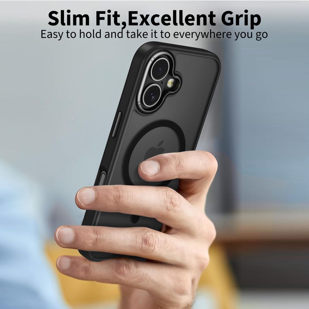 Tech-Protect Magedge Magsafe θήκη για Apple iPhone 17 (Matte Black/Gunmetal)