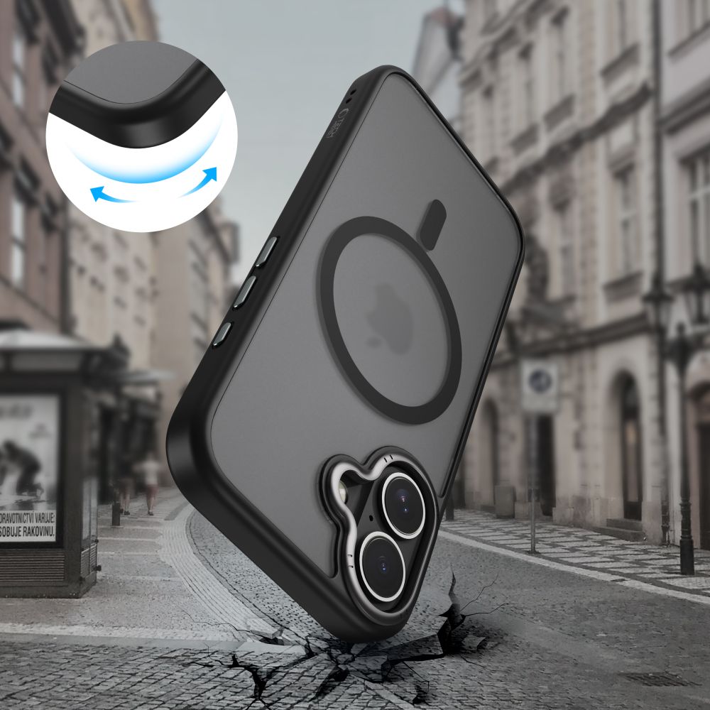 Tech-Protect Magedge Magsafe θήκη για Apple iPhone 17 (Matte Black/Gunmetal)