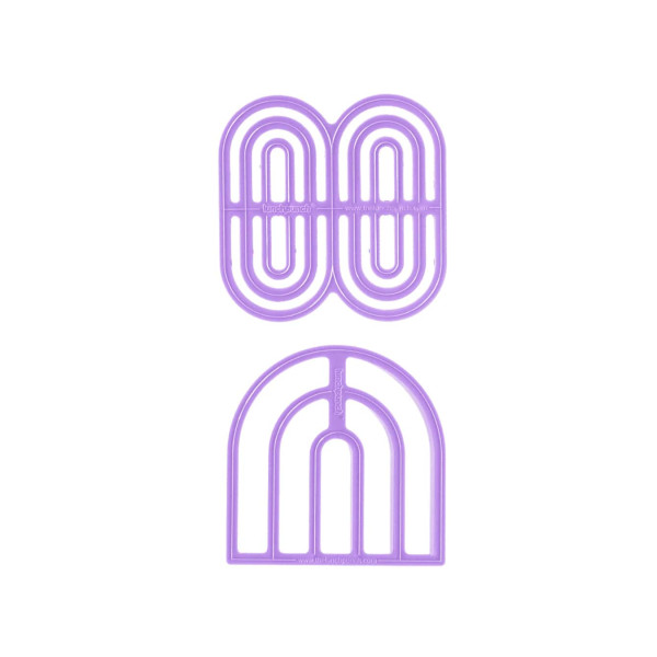 Lunch Punch Sandwich Cutters Κόφτες Φαγητού - Rainbow