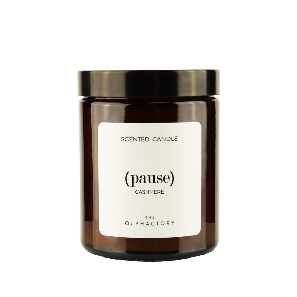 Ambientair Cashmere Φυτικό Αρωματικό Κερί με Καπάκι 135gr, Pause - The Olphactor