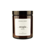Ambientair Leather Φυτικό Αρωματικό Κερί με Καπάκι 135gr, Utopia - The Olphactor