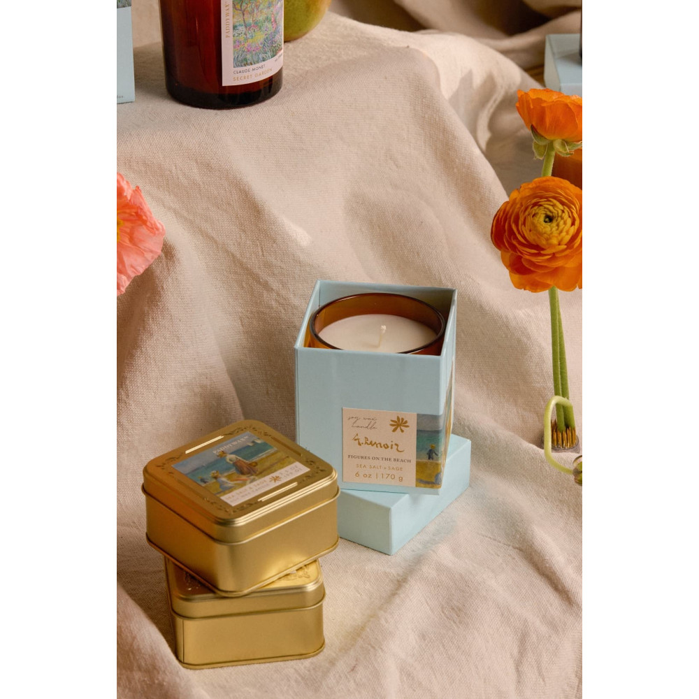 Monet 'The Artist Garden of Giverny' Κερί σε μεταλλικό δοχείο Linen & Orris, Secret Garden - Paddywax