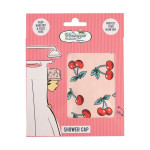 Αδιάβροχο εμπριμέ-ροζ σκουφάκι για το ντουζ Cherry Print - By Upper Canada