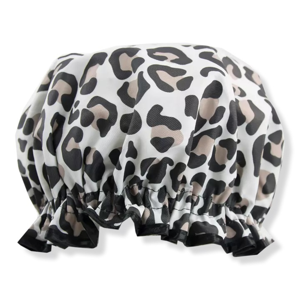 Αδιάβροχο λεοπάρ σκουφάκι για το ντουζ Leopard Print - By Upper Canada