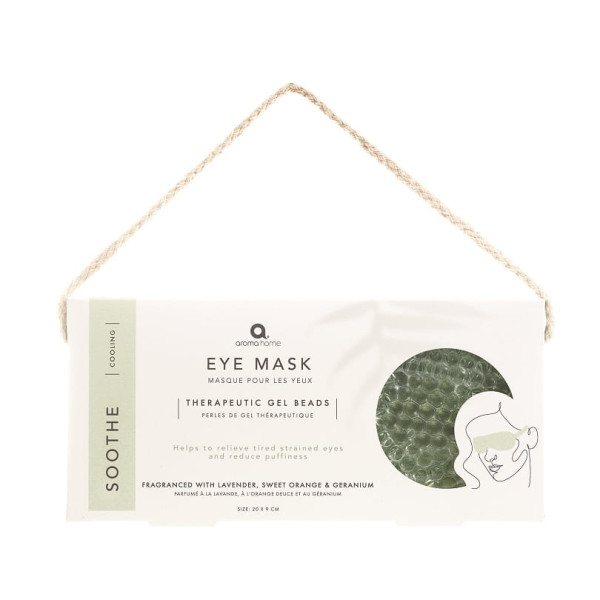Aroma Home Μάσκα Ματιών με Τζελ Gel Cooling Eye Mask - By Upper Canada
