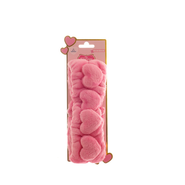 Κορδέλα μαλλιών Pink Heart Headband - By Upper Canada