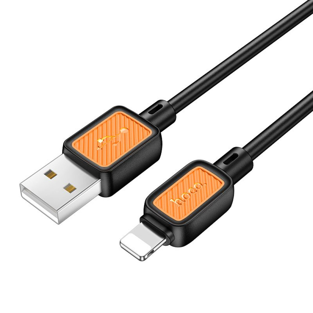 Hoco X108 Καλώδιο Φόρτισης USB σε Lightning 2,4A 1m (Μαύρο)