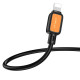 Hoco X108 Καλώδιο Φόρτισης USB σε Lightning 2,4A 1m (Μαύρο)