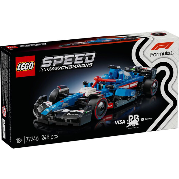 LEGO Speed Champions Visa Cash App RB VCARB 01 F1 Race Car (77246)