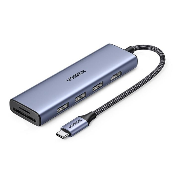 Ugreen CM511/20956A USB-C Multifunction Adapter 6 σε 1