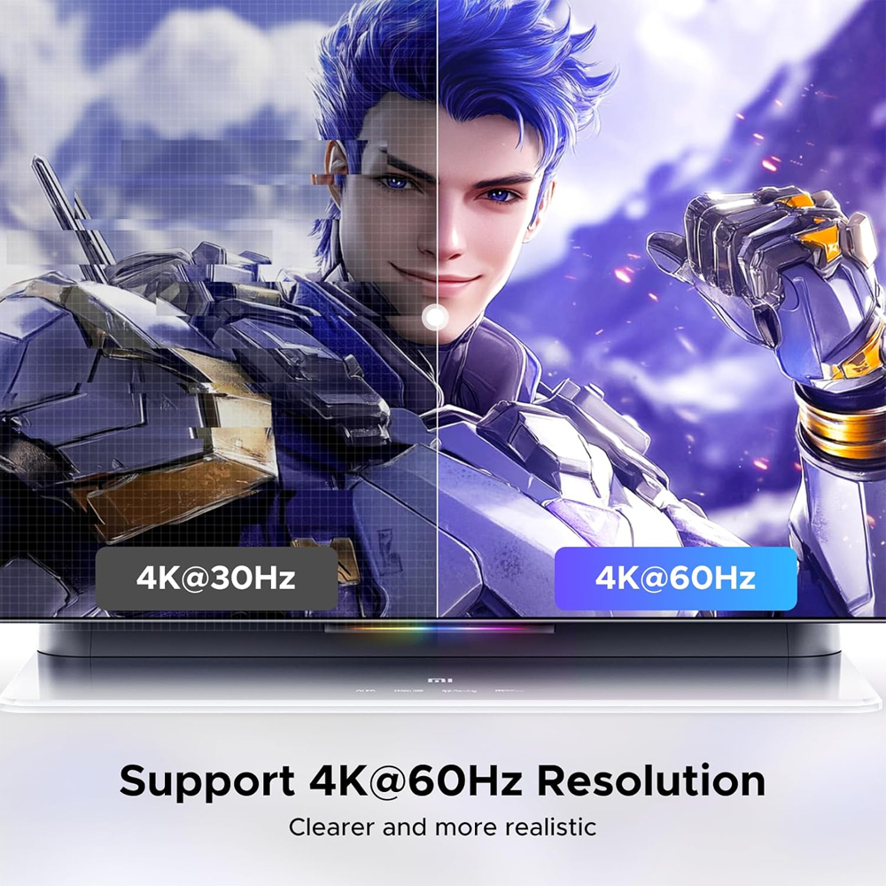 UGreen AW503/55452 USB-C+HDMI Switch 2 in 1 Out 4K/60Hz (Μαύρο)