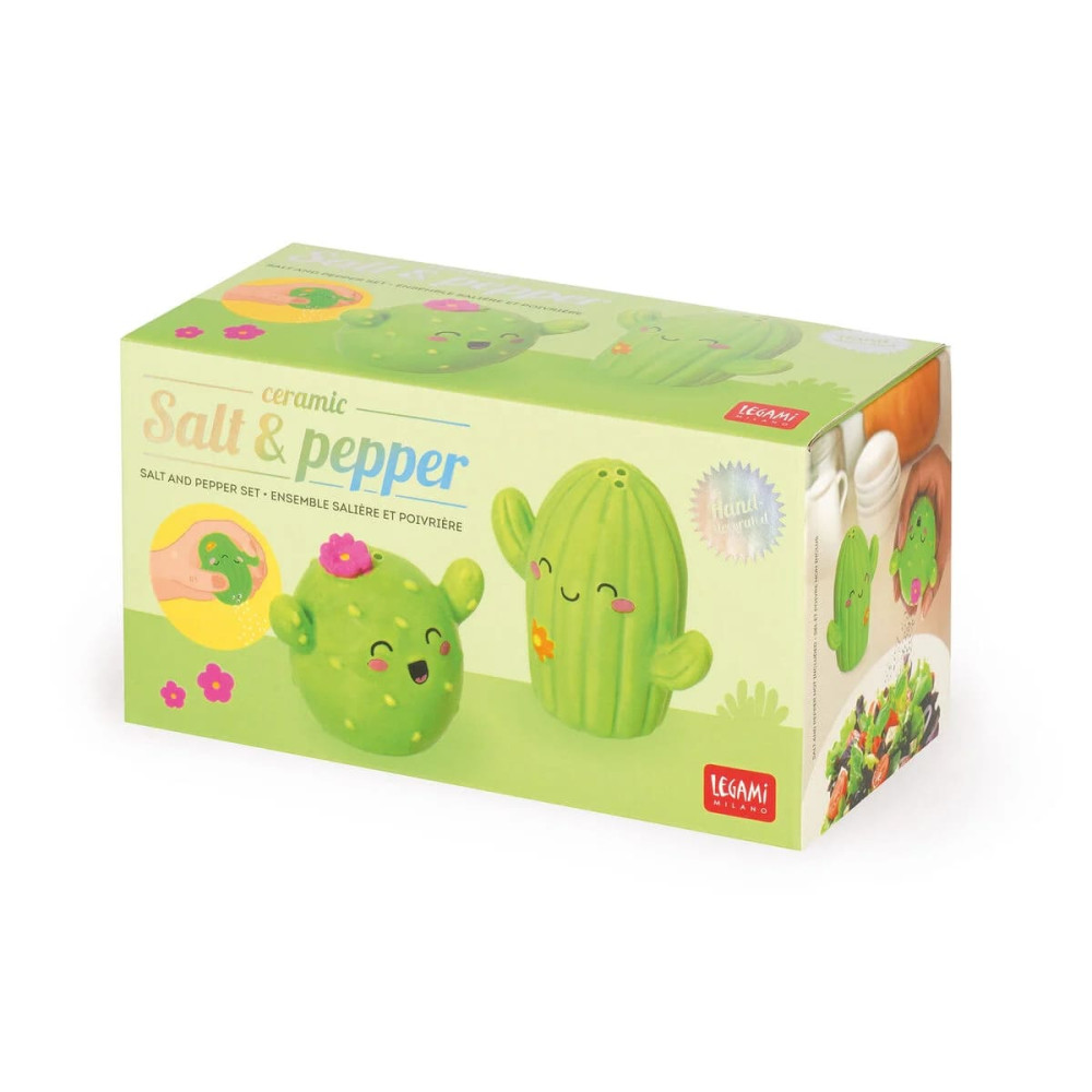 Legami Κεραμικό σετ Αλάτι-Πιπέρι "Cactus"