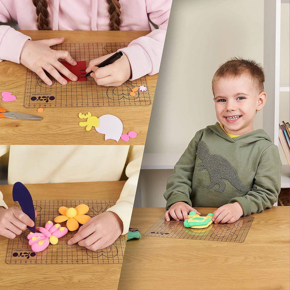 Σετ Εργαλείων Χειροτεχνίας Διάφανη Επιφάνεια και Εργαλείο Σμίλευσης