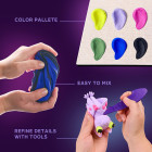 DIY Δημιουργικό Σετ Κατασκευής με Πηλό Wood & Craft Little Bat