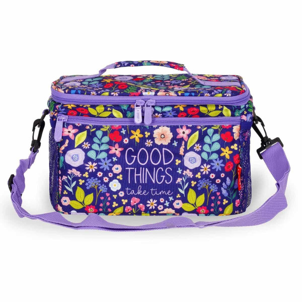 Legami Τσάντα Φαγητού - Lunch Bag "Flowers" (7,7Lt)