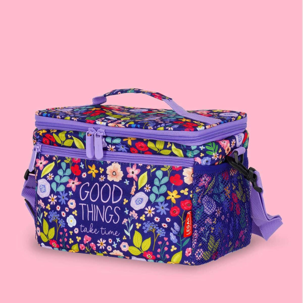Legami Τσάντα Φαγητού - Lunch Bag "Flowers" (7,7Lt)