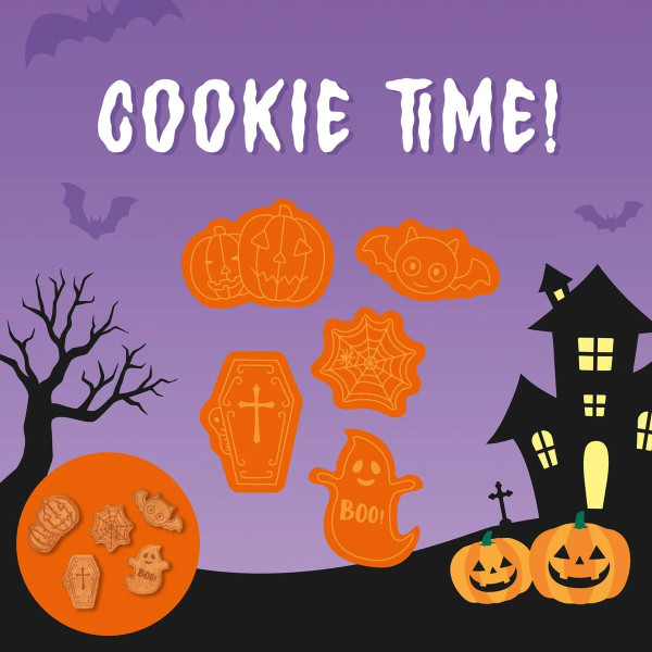 Legami Halloween VHCC0001 Κουπάτ για Μπισκότα 5 τμχ