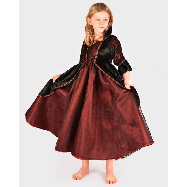 Den Goda Fen Φόρεμα Βασίλισσας Deluxe 8-10 Ετών