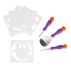 Legami Halloween VPCK0001 Σετ Σκαλίσματος Κολοκύθας - Carve & Scare