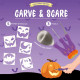 Legami Halloween VPCK0001 Σετ Σκαλίσματος Κολοκύθας - Carve & Scare