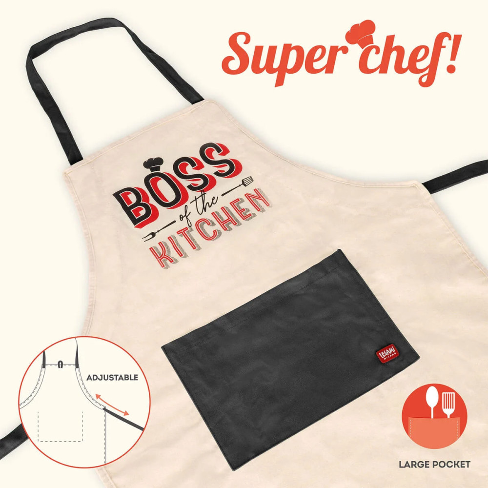 Legami APR0001 Super Chef Ποδιά μαγειρικής - The Boss