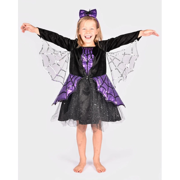Den Goda Fen Στολη Spider Dress 8-10 Ετών