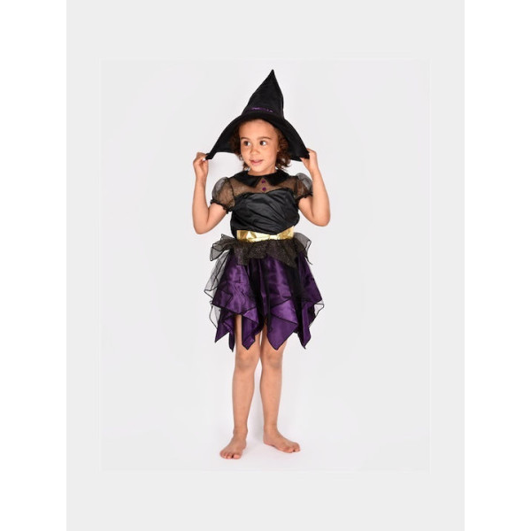 Den Goda Fen Στολή Μάγισσας Deluxe 4-6 Ετών