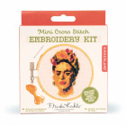 Kikkerland μίνι Κιτ Κεντήματος Cross Stitch "Frida"