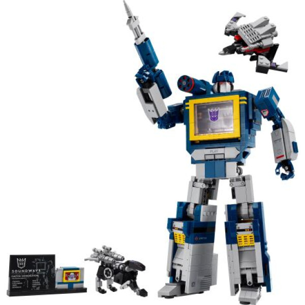LEGO Icons Transformers Soundwave (10358)