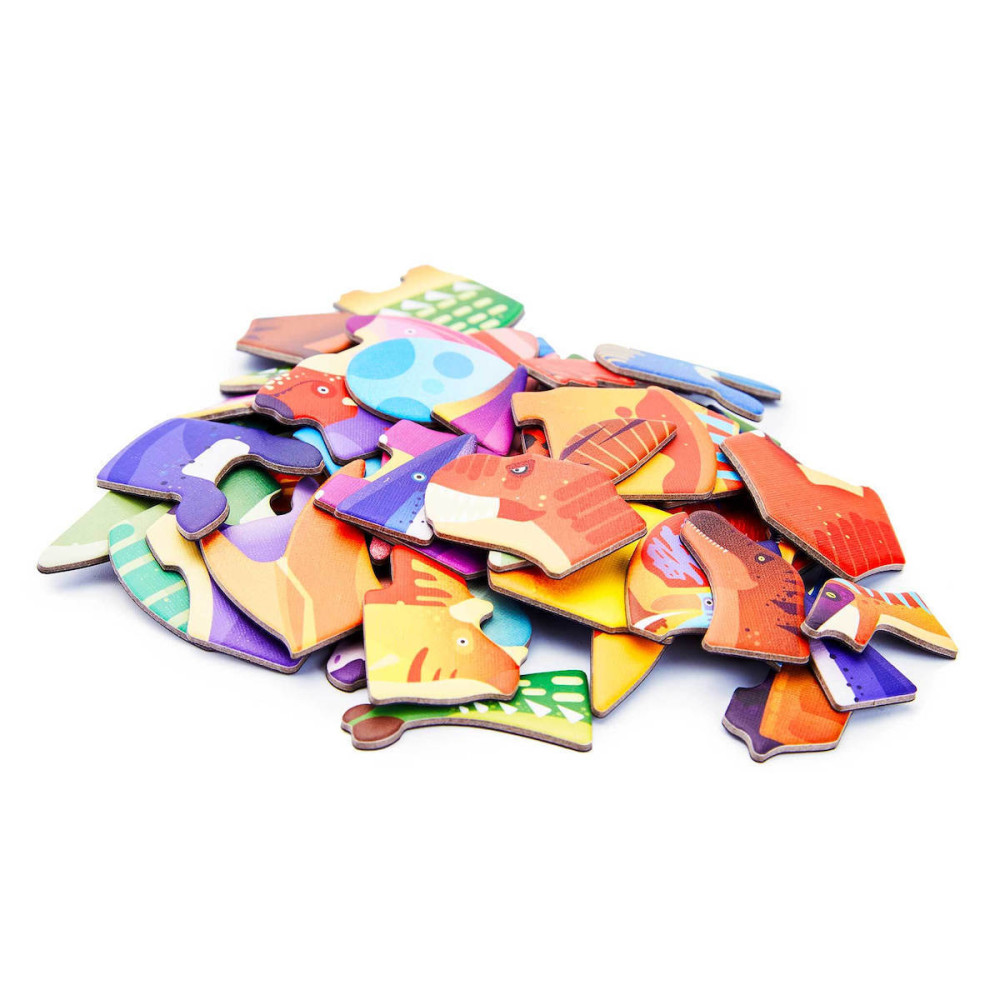 MierEdu Μαγνητικό Παζλ Dino World