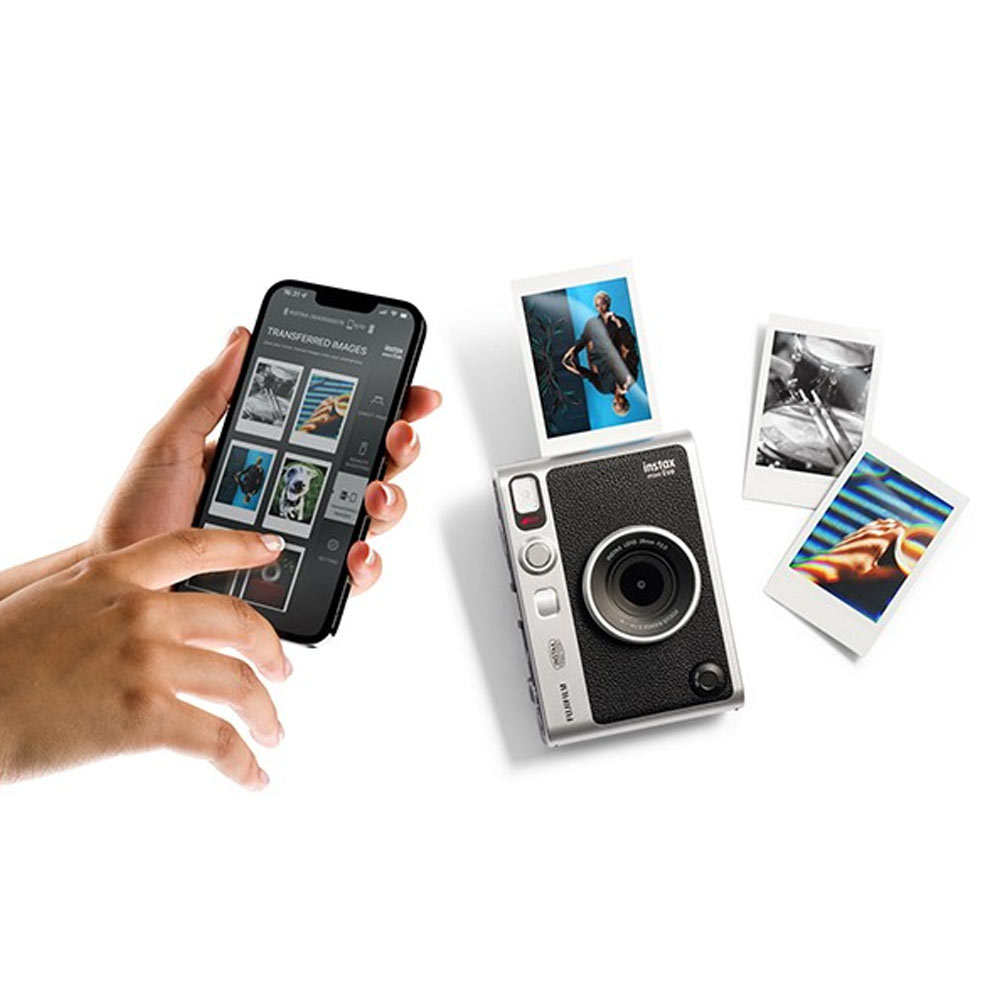 Fujifilm Instax Mini Evo Φωτογραφική Μηχανή (Black)