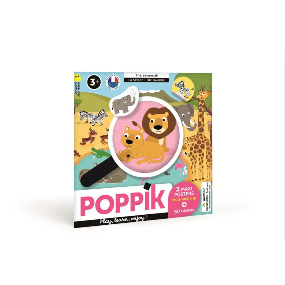Poppik Αφίσες παιχνιδιού - Σαβάνα