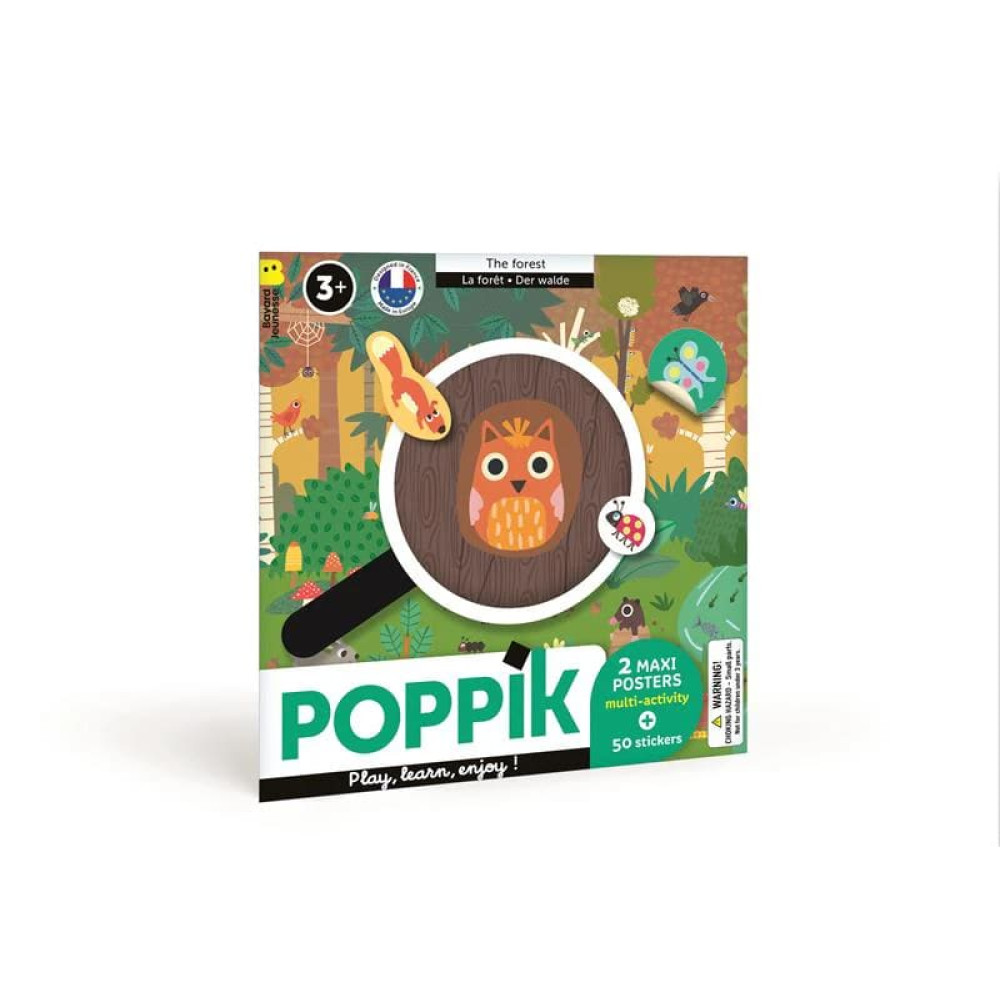 Poppik Αφίσες παιχνιδιού - Δάσος
