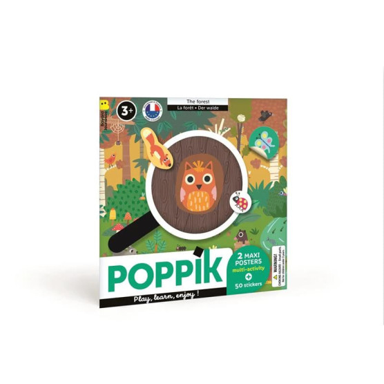 Poppik Αφίσες παιχνιδιού - Δάσος