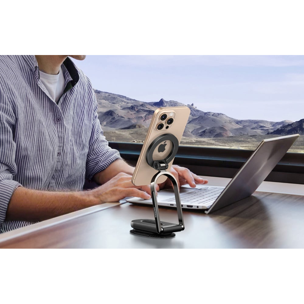 Ugreen LP924/65186 Βάση Στήριξης Smartphone, Magnetic για Αυτοκίνητο (Γκρι) 