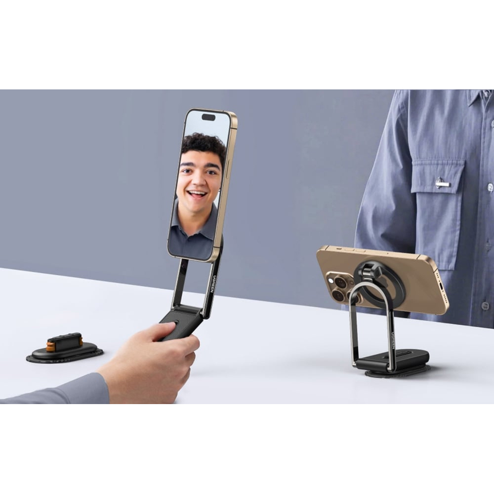 Ugreen LP924/65186 Βάση Στήριξης Smartphone, Magnetic για Αυτοκίνητο (Γκρι) 