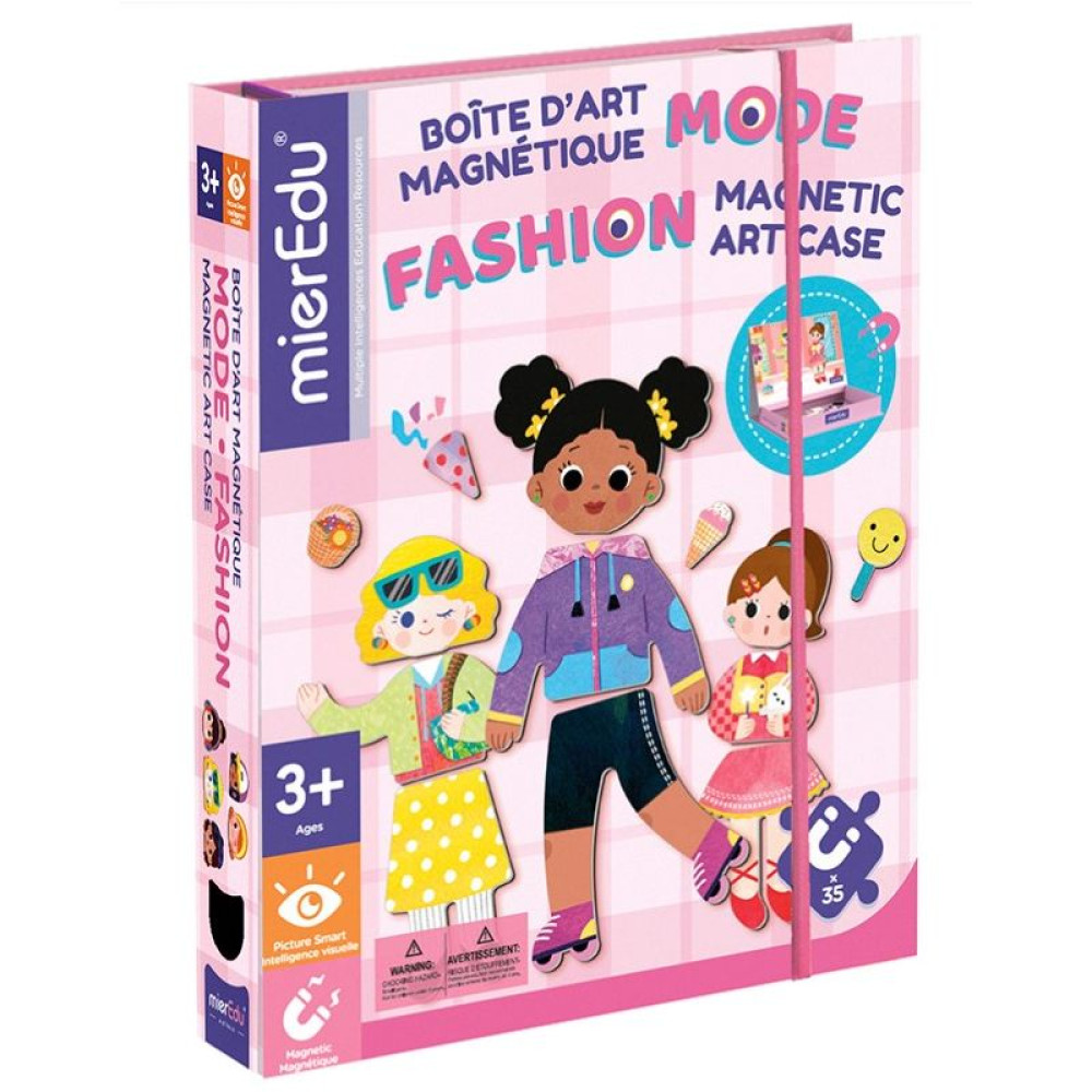 MierEdu Μαγνητικό Παιχνίδι Κατασκευών - Fashion