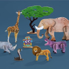 MierEdu Μαγνητικό Παζλ All About Animals