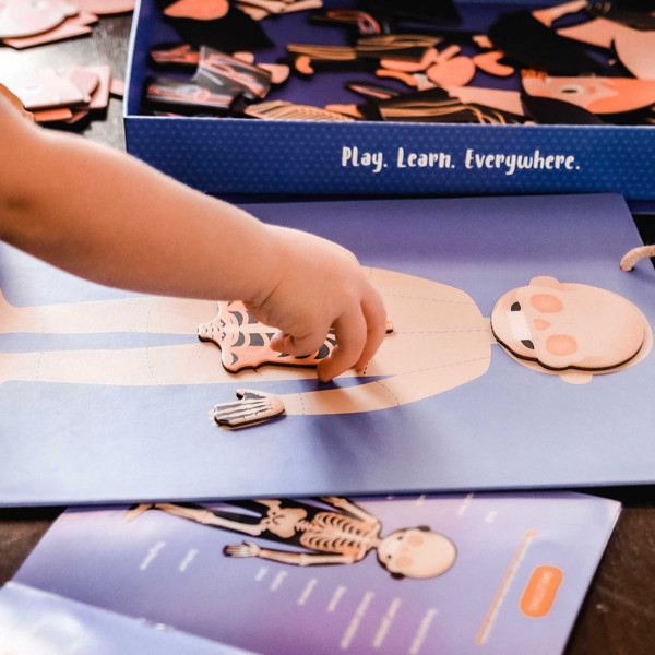 MierEdu Μαγνητικό Παζλ All About Body