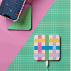 Kikkerland Inkerie Ασύρματος φορτιστής με καλώδιο USB-C Grid