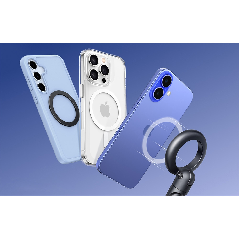 Ugreen LP923/65185 Βάση Στήριξης αεραγωγού Smartphone, Magnetic για Αυτοκίνητο (Γκρι)