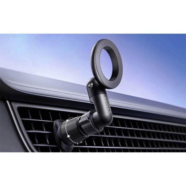 Ugreen LP923/65185 Βάση Στήριξης αεραγωγού Smartphone, Magnetic για Αυτοκίνητο (Γκρι)