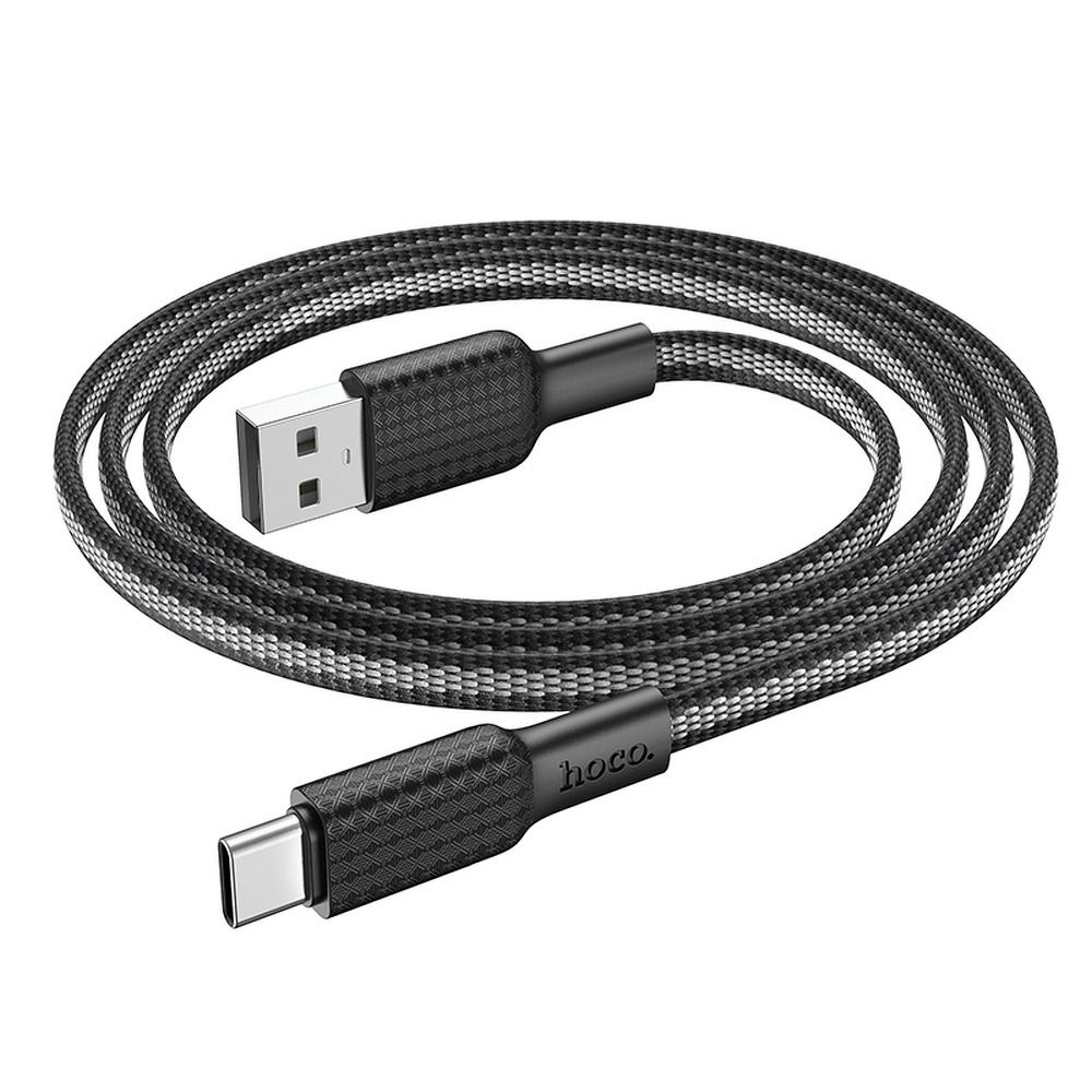 Hoco X69 Καλώδιο Φόρτισης USB σε USB-C 3A 1m (Μαύρο) 