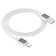 Hoco X108 Καλώδιο Φόρτισης USB σε USB-C 3A 1m (Λευκό)
