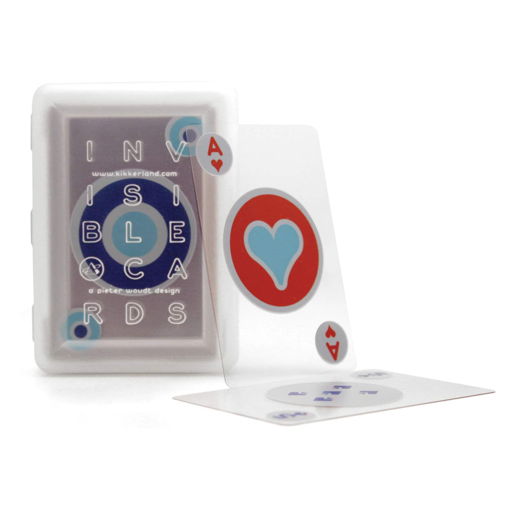 Kikkerland Αδιάβροχη Διάφανη Τράπουλα