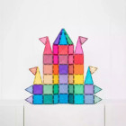 Connetix Glitter Castle Pack Μαγνητικά Τουβλάκια Κατασκευών 48τμχ.