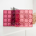 Connetix Pastel Pink & Berry Base Plate Μαγνητικά Τουβλάκια Κατασκευών 2τμχ.