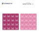 Connetix Pastel Pink & Berry Base Plate Μαγνητικά Τουβλάκια Κατασκευών 2τμχ.