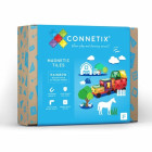 Connetix Rainbow Motion Pack Μαγνητικά Τουβλάκια Κατασκευών 24τμχ.